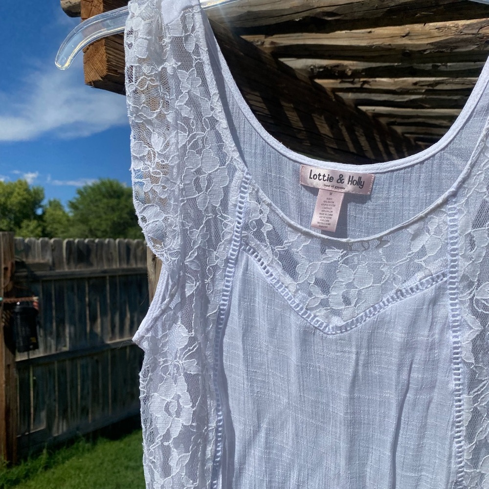 Cute lace summer top